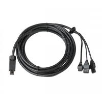 AXIS MULTICABLE C I/O AUDIO PWR 5M, кабель многофункциональный