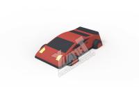 Фигура Спортивная машина LRA-07 MAXI из резиновой крошки