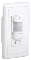 Датчик движения ДД-028 1200Вт 140град 9м IP20 белый IEK