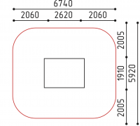 Паркур модуль SP24017