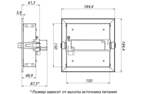 Светильник ДАУНЛАЙТ IP54 LE-СВО-16-022-1277-54Д – №5