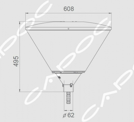 Светильник уличный светодиодный Мартини S LED (AX) MAR AX LED O – №2