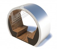 Беседка парковая Rotunda НТ309