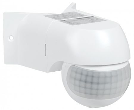 Датчик движения ДД-016 800Вт 180град 12м IP44 белый IEK – №1